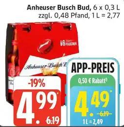Edeka Anheuser Busch Bud Angebot