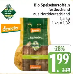 Edeka Bio Speisekartoffeln festkochend Angebot