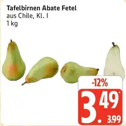 Edeka Tafelbirnen Abate Fetel Angebot