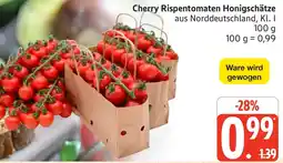 Edeka Cherry Rispentomaten Honigschätze Angebot