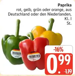 Edeka Paprika Angebot