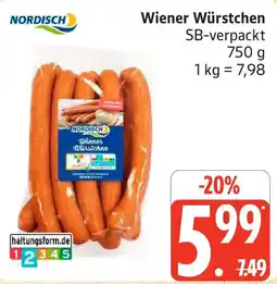 Edeka Wiener Würstchen Angebot