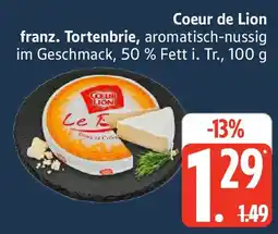 Edeka Coeur de Lion franz. Tortenbrie Angebot