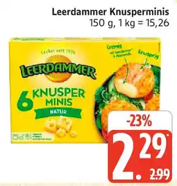 Edeka Leerdammer Knusperminis Angebot