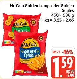 Edeka Mc Cain Golden Longs oder Golden Smiles Angebot