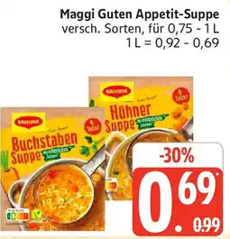 Edeka Maggi Guten Appetit-Suppe Angebot