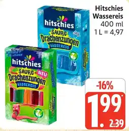 Edeka Hitschies Wassereis Angebot