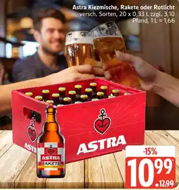 Edeka Astra Kiezmische, Rakete oder Rotlicht Angebot
