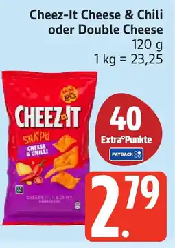 Edeka Cheez-It Cheese & Chili oder Double Cheese Angebot