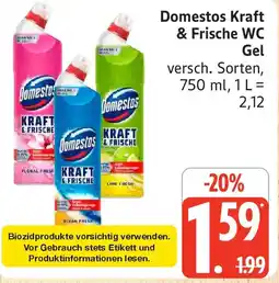 Edeka Domestos Kraft & Frische WC Gel Angebot