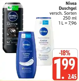 Edeka Nivea Duschgel Angebot