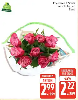 Edeka Edelrosen 9 Stiele Angebot