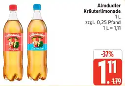 Edeka Almdudler Kräuterlimonade Angebot