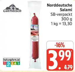 Edeka Norddeutsche Salami Angebot