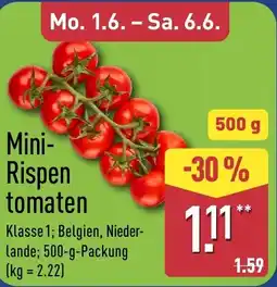 Aldi Nord Mini Rispentomaten Angebot