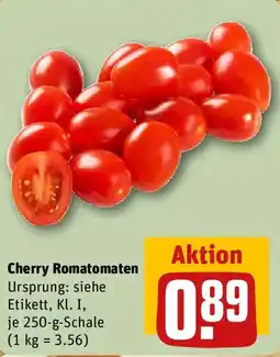 REWE Cherry Romatomaten Angebot