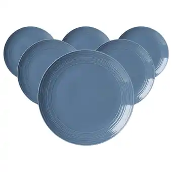 Netto Marken-Discount Ritzenhoff & Breker Speiseteller Levi ø 27 cm 6er Set Angebot
