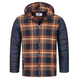 Netto Marken-Discount Rock Creek Winterjacke Kariert Regular Fit Angebot