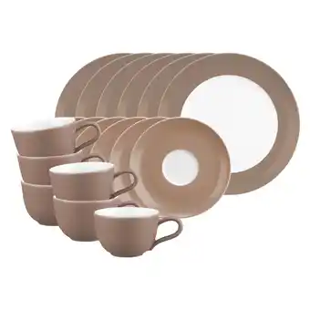 Netto Marken-Discount Seltmann Weiden Kaffeeservice Liberty Pure Colors 18er Set Angebot