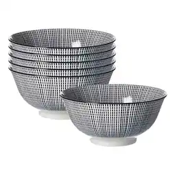 Netto Marken-Discount Ritzenhoff & Breker Müslischalen Takeo Stripes ø 15,5 cm 6er Set Angebot