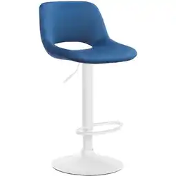 Netto Marken-Discount CLP Barhocker Camden I Samt-Bezug I Drehbar Angebot