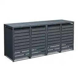 Netto Marken-Discount Westmann Metall Mülltonnenbox Kubus - versch. Ausführungen Angebot