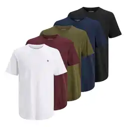 Netto Marken-Discount JPRBLABRODY TEE CREW NECK 5PK Herren T-Shirt Angebot