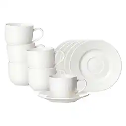 Netto Marken-Discount Ritzenhoff & Breker Kaffeetassen mit Untertassen Saphir 220 ml 6er Set Angebot