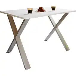 Netto Marken-Discount VCM Premium Holz Esstisch H. 76 x B. 110 x T. 80 cm Küchentisch Speisetisch Tisch Xona X Angebot