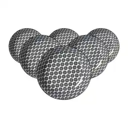 Netto Marken-Discount Ritzenhoff & Breker Suppenteller Takeo Circles ø 20,5 cm 6er Set Angebot