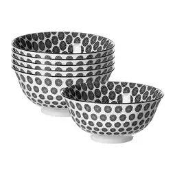 Netto Marken-Discount Ritzenhoff & Breker Müslischalen Takeo Circles ø 15,5 cm 6er Set Angebot