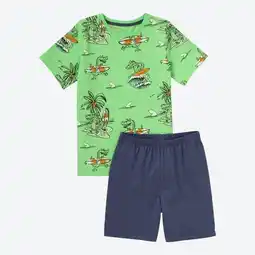 NKD Kinder-Jungen-Shorty mit Krokodil-Aufdruck, 2-teilig Angebot