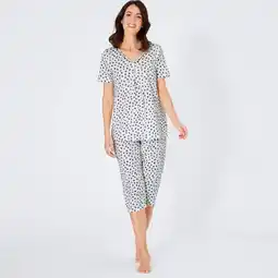 NKD Damen-Schlafanzug mit Punkte-Muster, 2-teilig Angebot