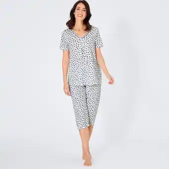 NKD Damen-Schlafanzug mit Punkte-Muster, 2-teilig Angebot