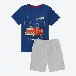 NKD Kinder-Jungen-Shorty mit Feuerwehr-Motiv, 2-teilig Angebot