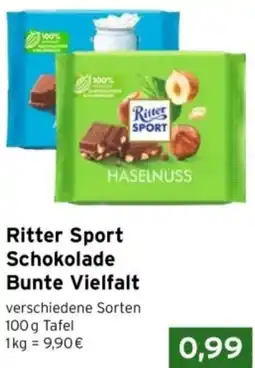 CAP Markt Ritter Sport Schokolade Bunte Vielfalt Angebot