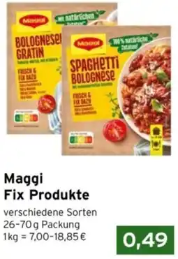 CAP Markt Maggi Fix Produkte Angebot