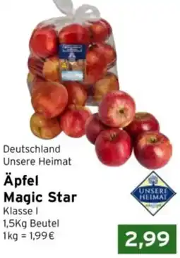 CAP Markt Unsere Heimat Äpfel Magic Star Angebot