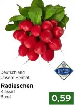 CAP Markt Unsere Heimat Radieschen Angebot