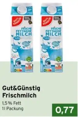 CAP Markt Gut&Günstig Frischmilch Angebot