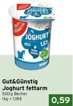 CAP Markt Gut&Günstig Joghurt fettarm Angebot
