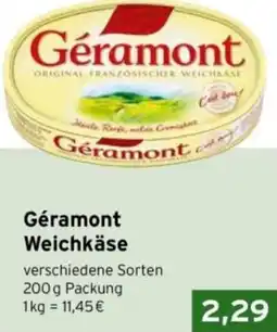 CAP Markt Géramont Weichkäse Angebot