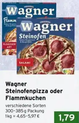 CAP Markt Wagner Steinofenpizza oder Flammkuchen Angebot