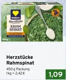 CAP Markt EDEKA Herzstücke Rahmspinat Angebot