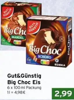 CAP Markt Gut&Günstig Big Choc Eis Angebot