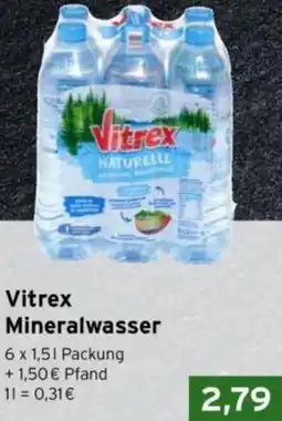 CAP Markt Vitrex Mineralwasser Angebot