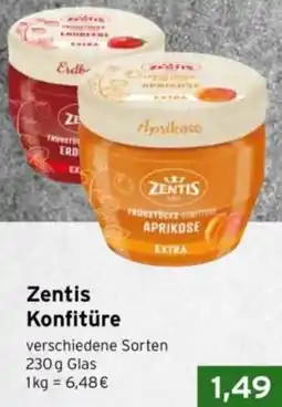 CAP Markt Zentis Konfitüre Angebot