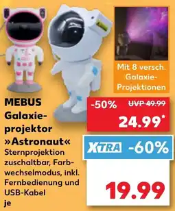 Kaufland MEBUS Galaxieprojektor Astronaut Angebot