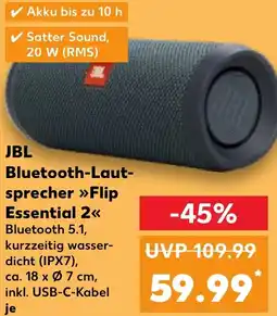 Kaufland JBL Bluetooth-Lautsprecher Flip Essential 2 Angebot