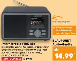 Kaufland BLAUPUNKT Internetradio IRK 15 Angebot